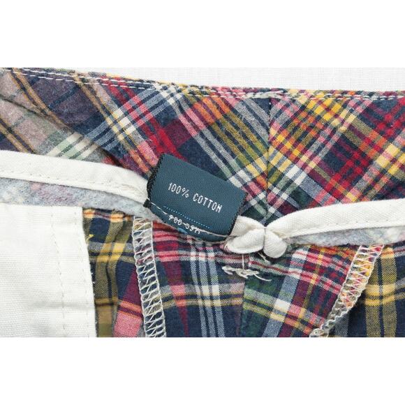 VTG Polo Ralph Lauren India Madras Plaid Bleeker Shorts Mens Size 34 Preppy - Picture 5 of 8